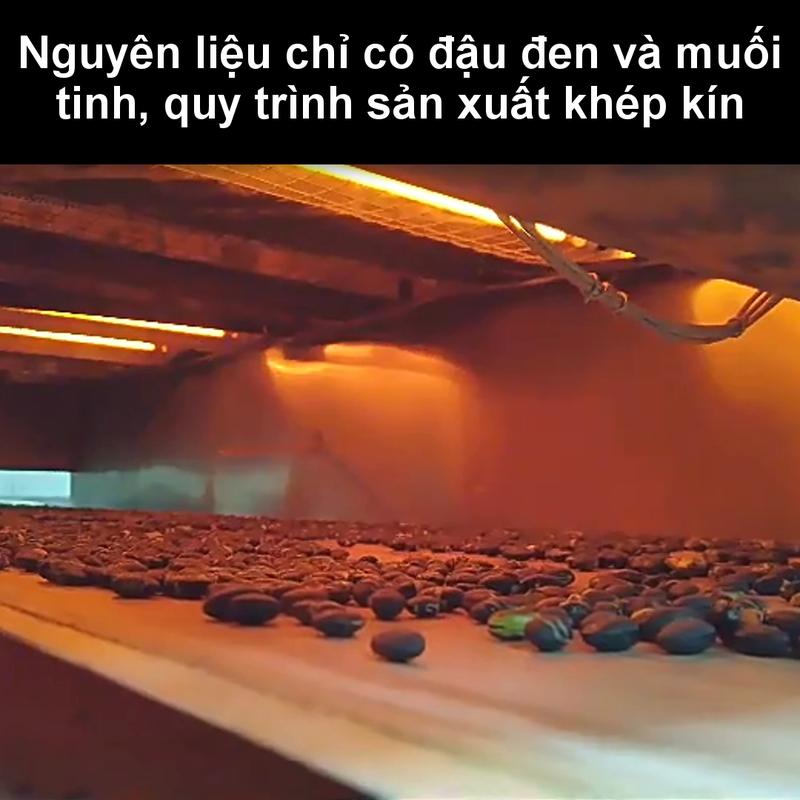 [COMBO ƯU ĐÃI] 2 Gói Đậu Đen Rang Muối Xanh Lòng Organic Túi 500g - Đồ Ăn Vặt Nhà Họ Chu 5