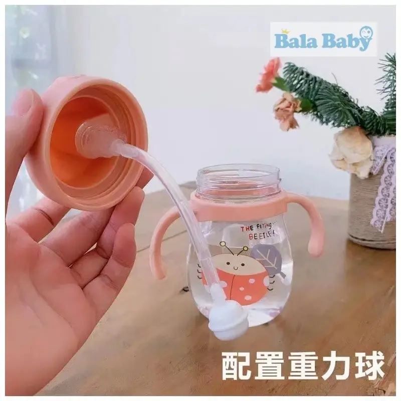 Bình Uống Nước, 350 ml, Chống Sặc, Thích Hợp Cho Em Bé, Đi Kèm Với Bình Uống Nước Cho Em Bé Sb1177 3