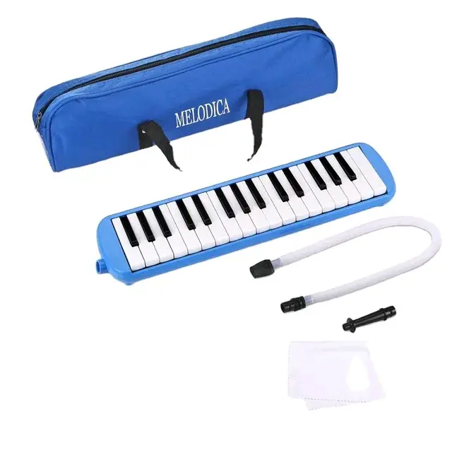 Kèn Phím Melodica Dành Cho Học Sinh - Thiết Kế Gọn Nhẹ, An Toàn Cho Trẻ - Tặng Kèm Tài Liệu Học Tập Và Thực Hành cây đàn thổi hơi piano mini 32