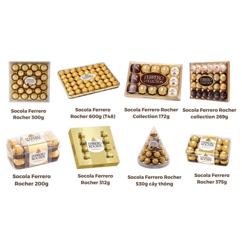 5 2026 Socola Ferrero Rocher Hộp 16 15 24 30 Viên ăn vặt chocolate