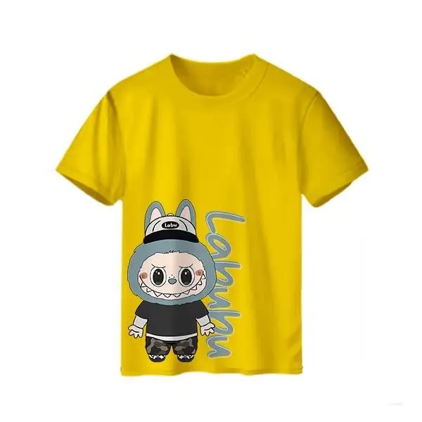 LABUBU Kaos Cewek Cowok  Keluarga Ayah Ibu Anak Motif Monster Labubu vol 2 Katun Combad 30s