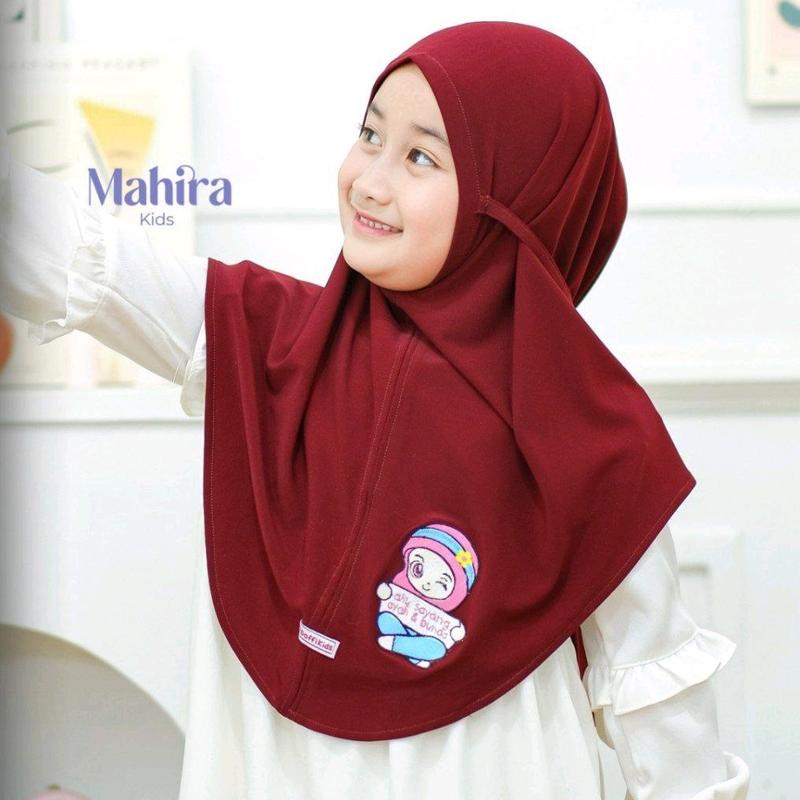 Jilbab bergo anak mahira kids bordil 7