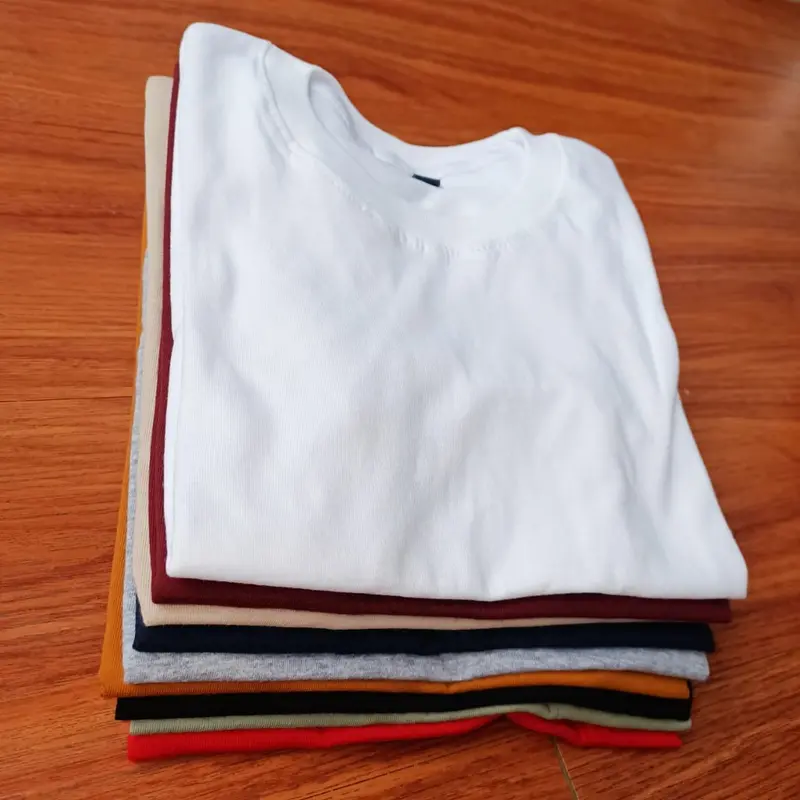 SWEATER_ID Kaos polos lengan pendek anak 1-7 tahun combed 30s Katun Polos Biru Hitam Kuning Merah Putih 4
