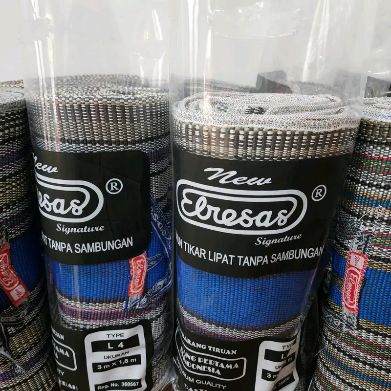Tikar Lipat Tenun Tanpa Sambungan New Elresas 3