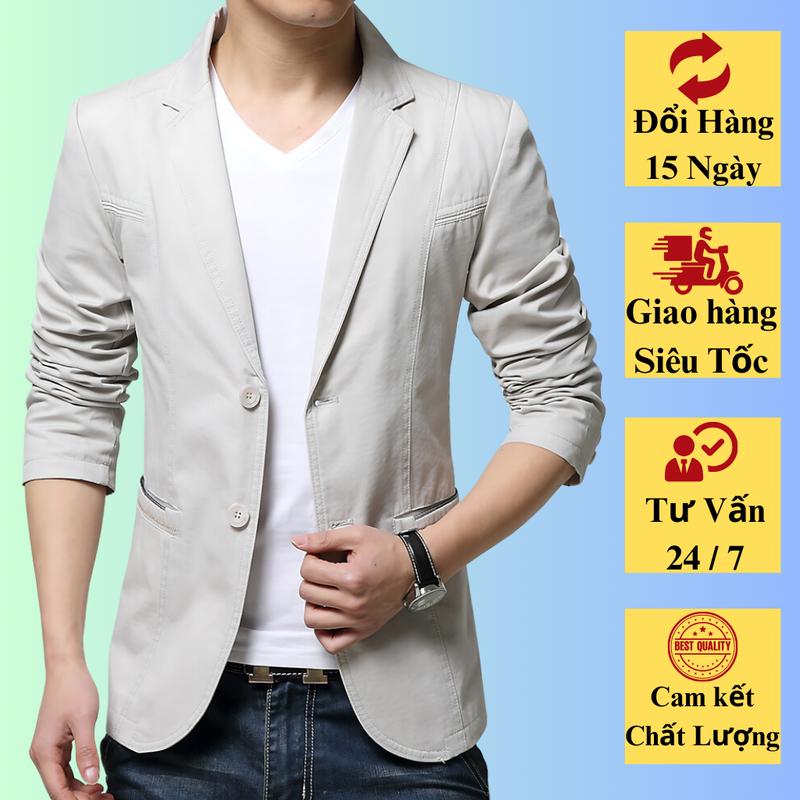 Áo Vest nam áo vest kaki nam dáng ôm phong cách trẻ trung lịch lãm T18