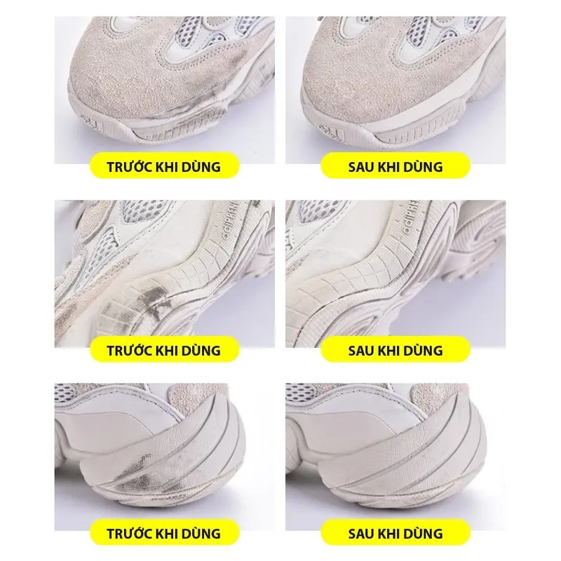 Cục gôm tẩy cho giày thông minh, sử dụng cho cả da lộn CUCTAYGIAY 1