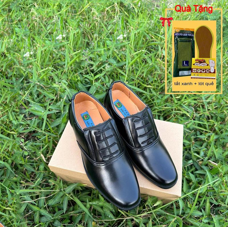 Giày Da Nam GT02 Giày Lười Nam Đế 3,5cm. Tặng 1 đôi tất và 1 đôi lót giày 