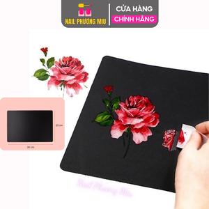 Bảng Đen Tập Vẽ Nail Chuyên Dụng (29,8x21cm) - Dễ Dàng Vệ Sinh, Tái Sử Dụng, Luyện Kỹ Năng Vẽ Nail Làm Nail