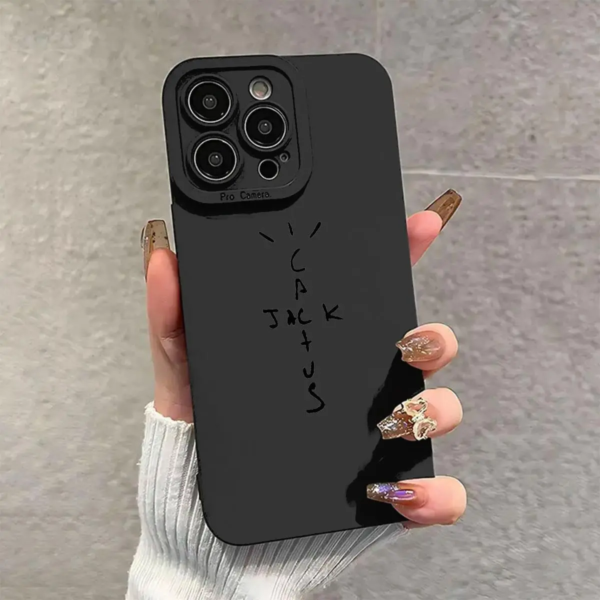 Creative Pattern Smartphone Protective Case, Anti-drop Decorative Cellphone Protector Cover, Shockproof Durable Smartphone Accessories Compatible with iPhone Series
