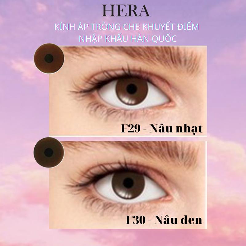 Lens Thẩm Mỹ Kính Áp Tròng Che Khuyết Điểm Cho Mắt Hỏng, Cườm, Đục Hủy Tinh Thể, Kéo Mây - Hera Lens