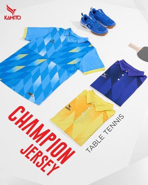Áo bóng bàn nam Kamito Champion Top Quần - Top và Quần