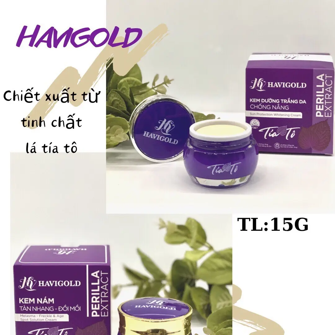 COMBO ngày Đêm tía tô havigold 15G