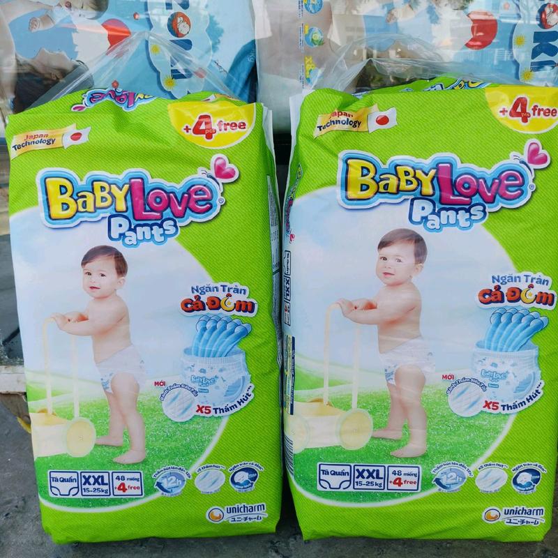 BỈM TÃ QUẦN BABY LOVE ĐỦ SIZE DÀNH CHO BÉ Voi Len