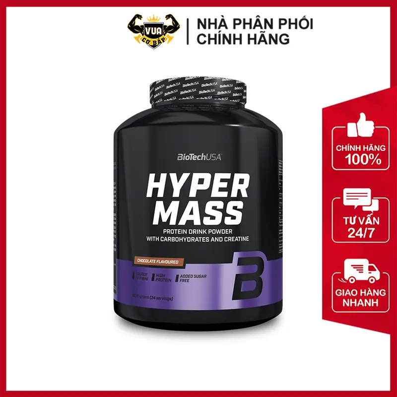 Bột Hyper Mass BioTechUSA - Hộp 2.27kg - Hàng Chính Hãng 0