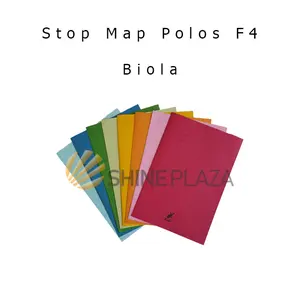 Map Biola Polos Folio 5002 - Stop Map Kertas Dokumen F4 Polos Biola