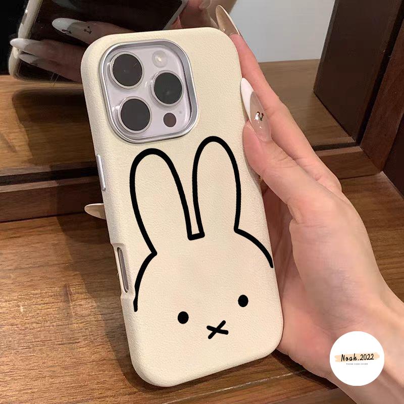 Product Introduction of Simple Trend Cute Rabbit Soft Case For Samsung A13 A05 A55 A16 A06 A05s A03s A35 A14 A15 A12 A04s A54 A50s A32 A53 A51 A34 A24 A20s A03 A10s A52 A23 A11 A25 A30 A30s A50 A02s A31 A04 Leather Texture Shockproof TPU Protective Phone Cover 43