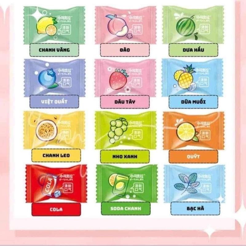 MIX 12 VỊ 100G KẸO NGẬM HO VỊ TRÁI CÂY ÍT ĐƯỜNG KẸO TRÁI CÂY ĐÀI LOAN KẸO NGẬM VỊ TRÁI CÂY KẸO TRÁI CÂY KHÔNG ĐƯỜNG KẸO NGẬM TRÁI CÂY