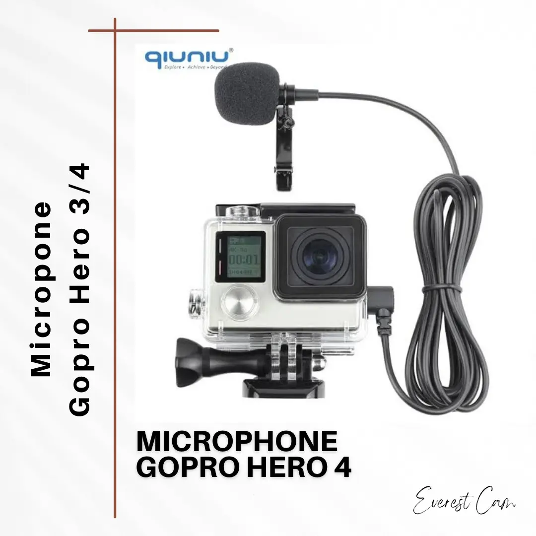 USB Microphone Stereo Gopro Hero 3/4 Mic Gopro Hero 3/4