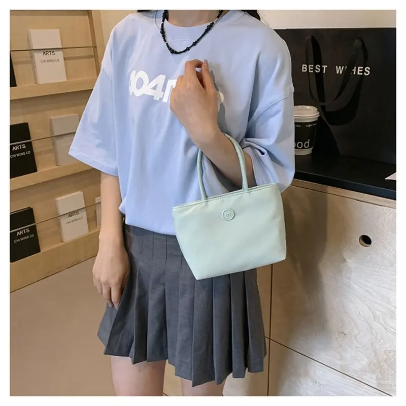 Túi Đeo Vai, Chất Liệu Nylon, Chất Lượng Cao, Trọng Lượng Nhẹ, Túi Vuông Dễ Phối Đồ Bền, túi Messenger Cao Cấp 4