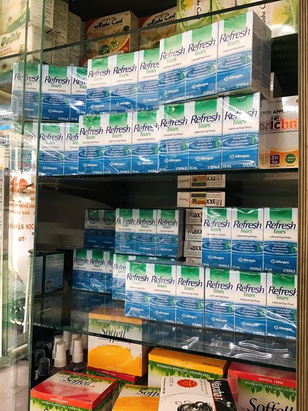 Nước nhỏ mắt Refresh Tears 15ml USA Lens