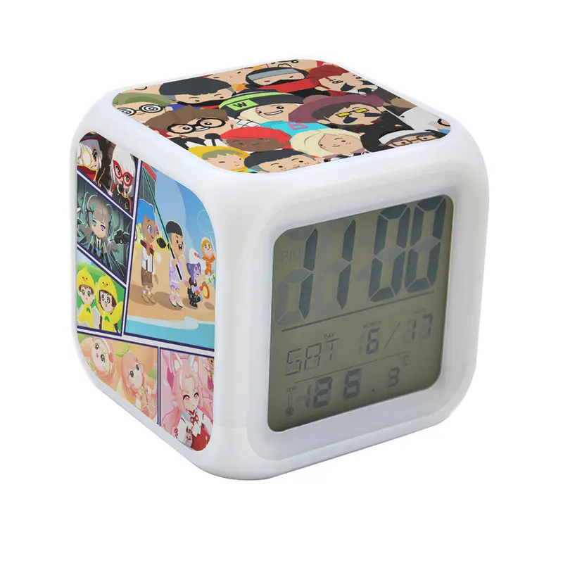 Đồng hồ LED báo thức Play Together (tặng kèm pin) 2