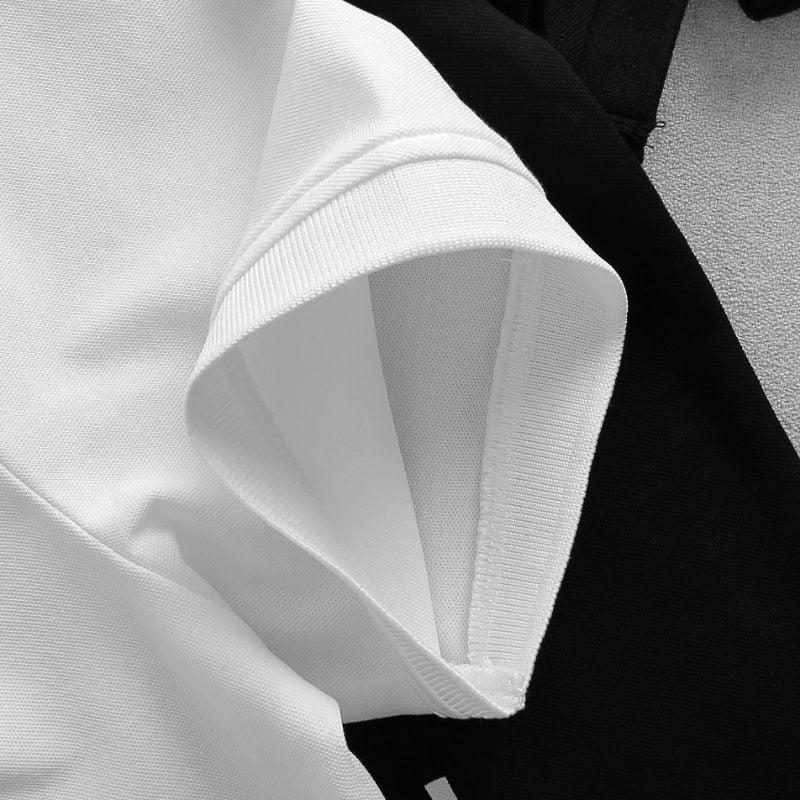 Áo phông POLOMAN 10 cổ bẻ BASIC CVC vải cá sấu sang trọng, lịch lãm, thoáng mát Menswear Có Cổ Ngắn Tay Cộc Tay Shirt Tay Ngắn Tay Ngắn thời trang công sở thường 6