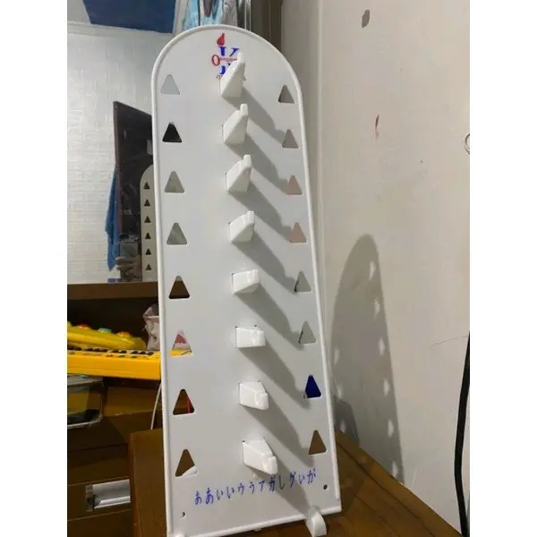Rak Kacamata Display kacamata tempat kacamata plastik putih tahan lama 3