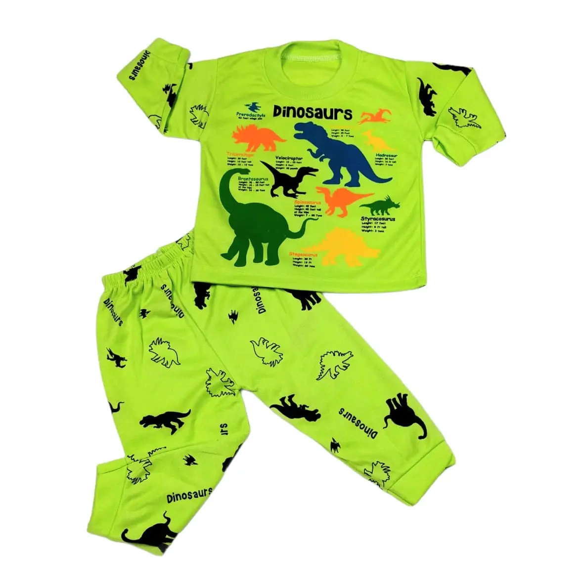 Setelan baju bayi,baju tidur/piyama bayi lengan panjang
