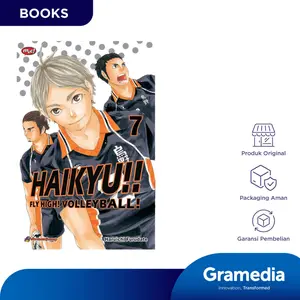 Gramedia Buku Komik Haikyu!!: Fly High! Volleyball! 07 - Bookpaper (Haruichi Furudate)