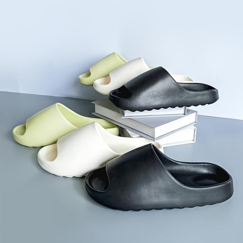 Comfortable Soft Sole Slide Women - Breathable EVA Upper, Non-Outsole, Open Toe Design, Solid Color, Lightweight, Easy-On Style - Perfect Indoor Outdoor Use Girl Shoe slippers  for  women 4