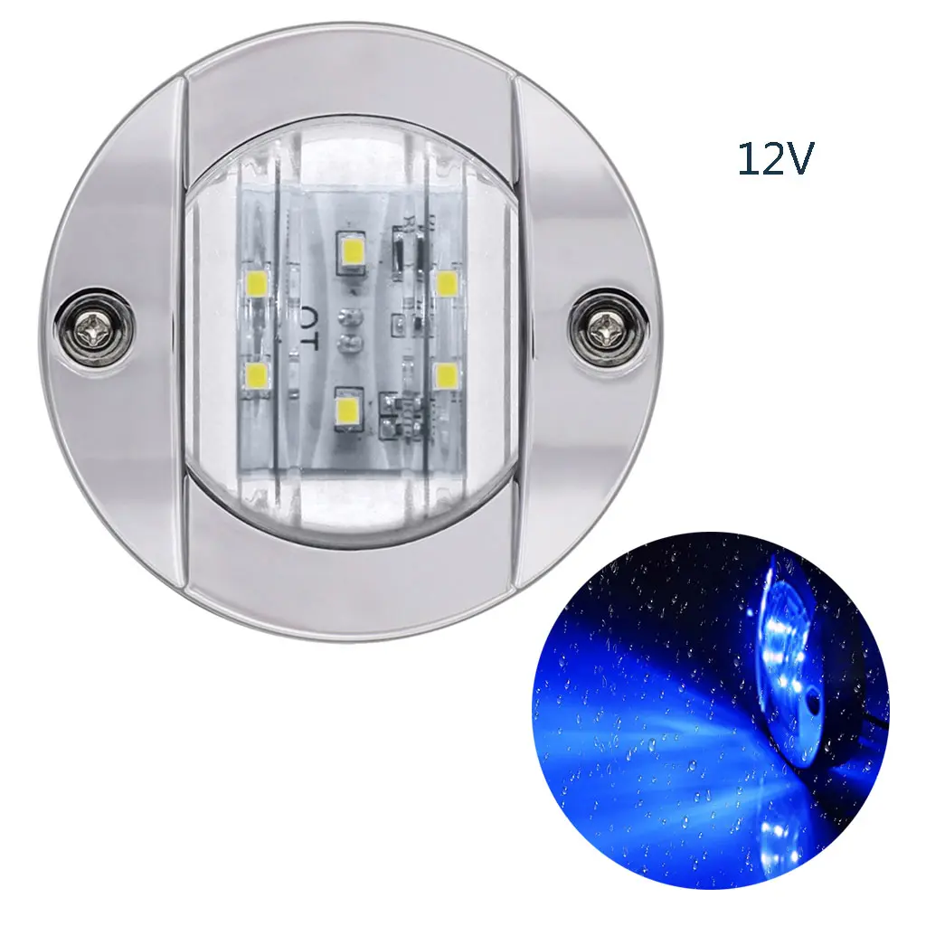 Commonly Used 12/24V Round LED Light Lamps Yacht Marine Lighting Equipemnt