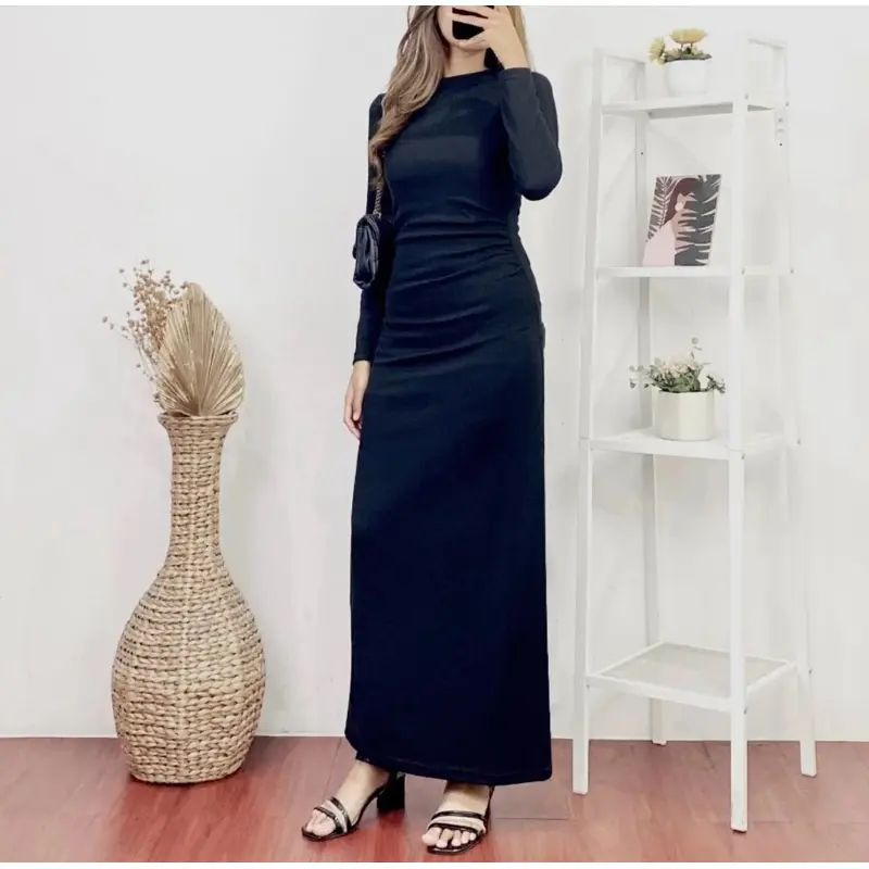ORINA DRESS KNIT / BASIC KNIT DRESS / VV FASHION