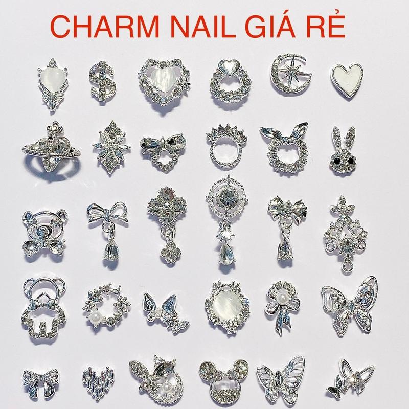 Bảng 2 Charm nail đính móng tay, charm gắn móng nghệ thuật