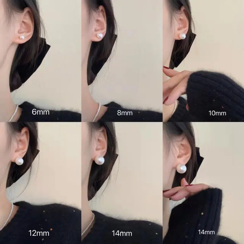 Hoa Tai Ngọc Trai, Phong Cách Whisper Jennie Thanh Lịch, Hợp Xu hướng, Dễ Phối Đồ, Dành Cho Phụ Nữ, Phong Cách Hàn Quốc, Hoa Tai Người Nổi Tiếng Trên Internet, Hàng Mới Về 1