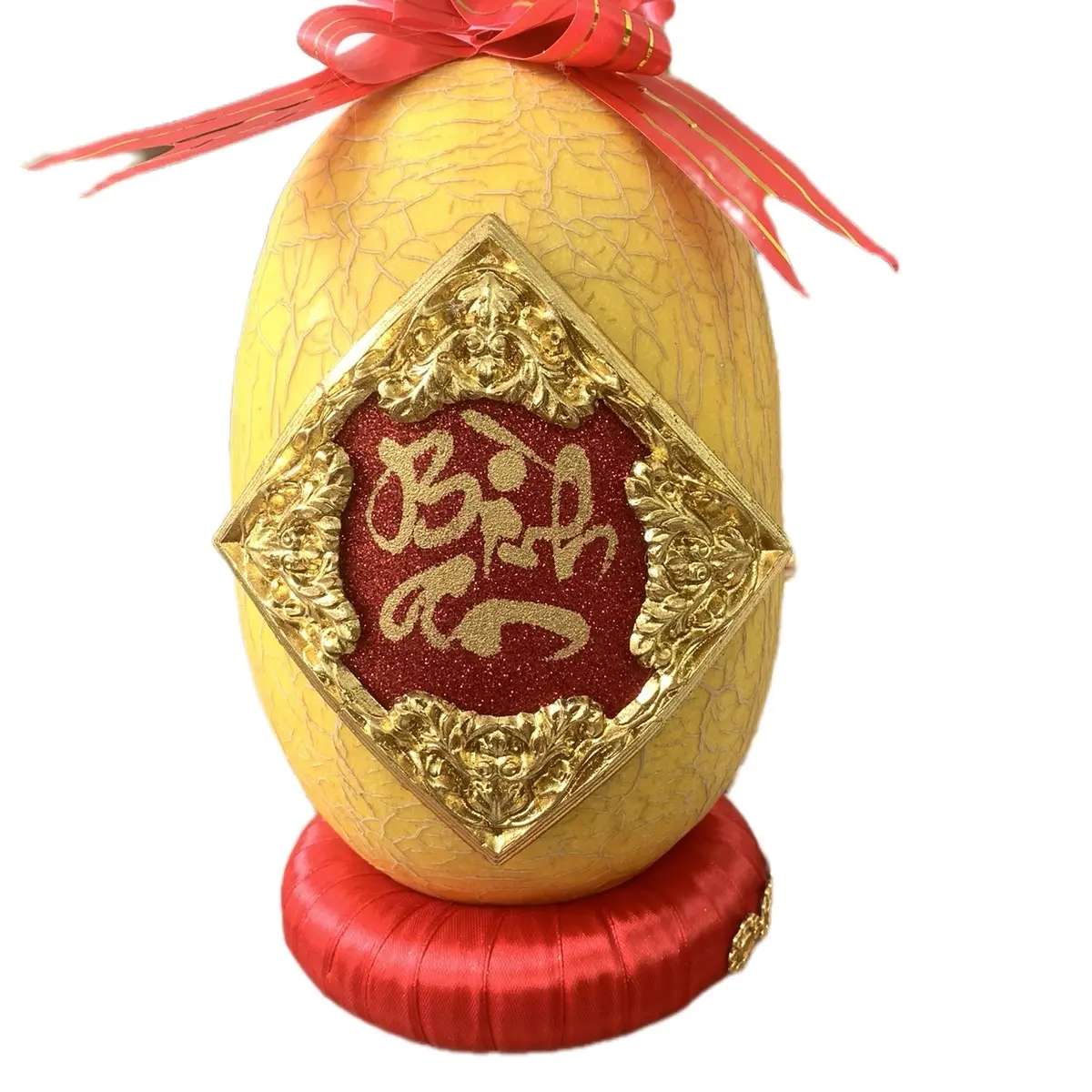 Phôi dát vàng dán dưa bưởi dừa hình vuông Bình An Hạnh Phúc Decor