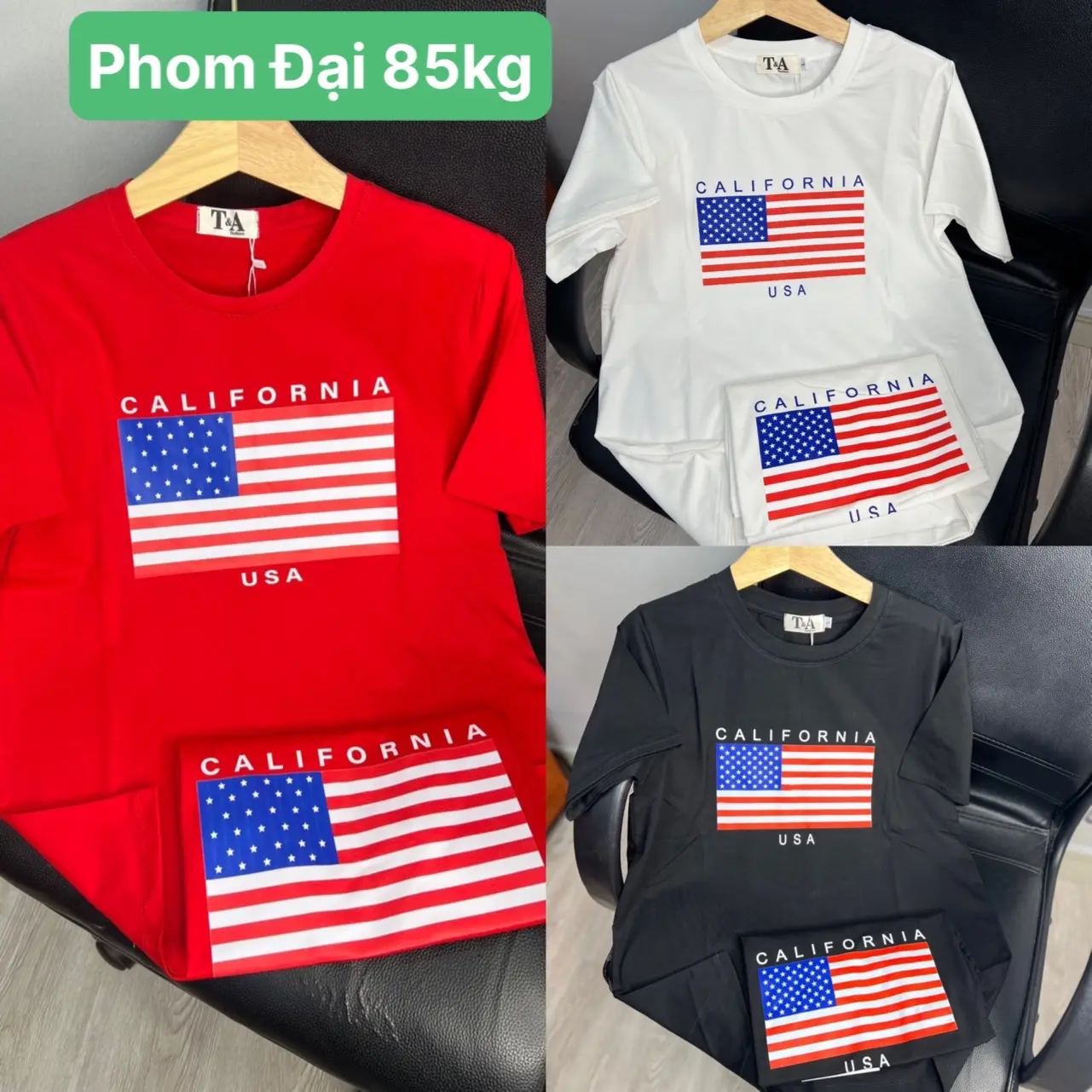 MÃ -M116 _ÁO THUN THÁI T&A PHOM ĐẠI 70-85kg Cotton