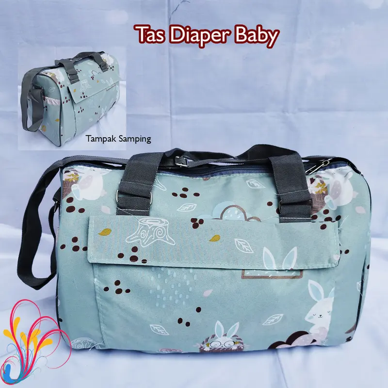 tas bayi diaper bag baby termurah muat banyak dan ada sekat 3
