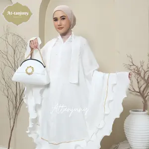 Mukena Dewasa Mewah 3in1 Eksklusif Inara Series Atasan Bawahan