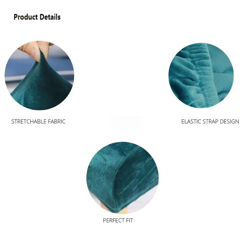 Bọc Ghế Sofa Vải Nhung, Bọc Bụi, Co Giãn, Bọc Đi Văng Hệ Thống, Vỏ Sofa Hình Chữ L, Vỏ Ghế Sofa Ghế Dài, Thích Hợp Cho Phòng Khách, 1 Cái 1
