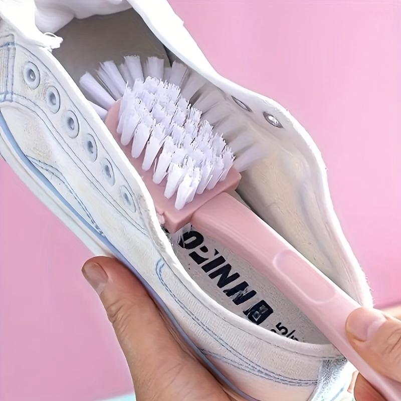 Product Introduction of 5-in-1  Shoe Brush: Plastic Material, Efficient Cleaning Footwear Comfort 1