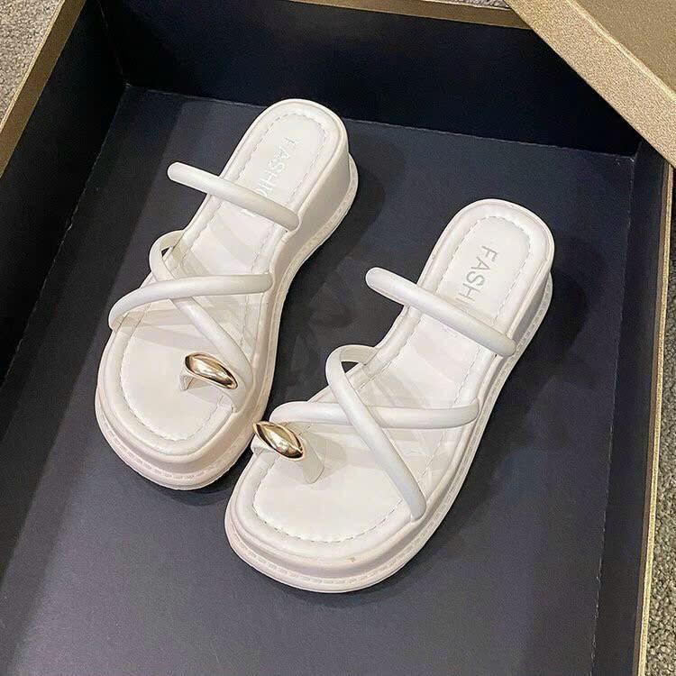 Dép kẹp ngón xỏ ngón nữ đế cao 5p êm chân DéP Shoes GiàY Sandal