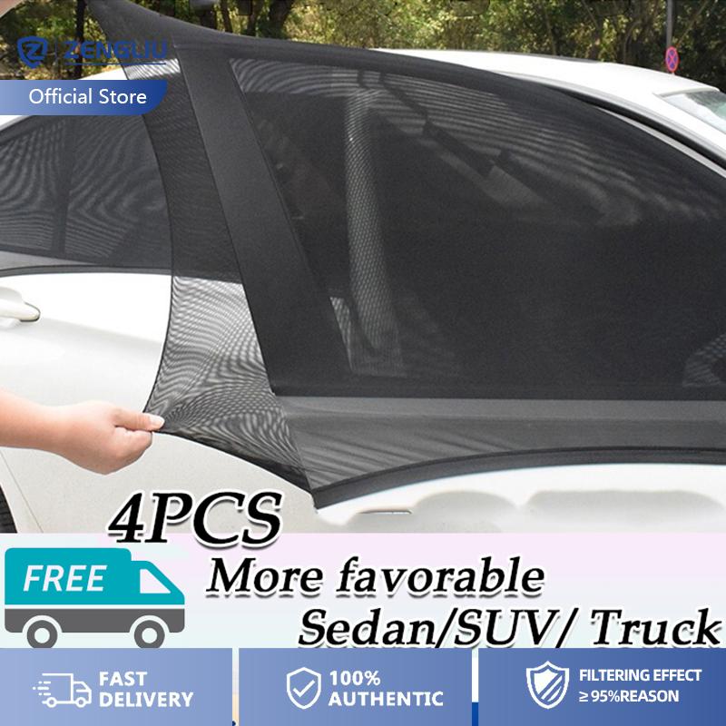 Zengliu 4pcs Car Window Net with The Whole Anti-mosquito Insect ...