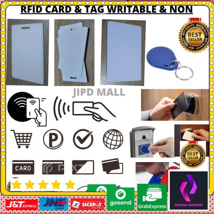 Kartu RFID Writable dan Nonwritable Copy Paste
