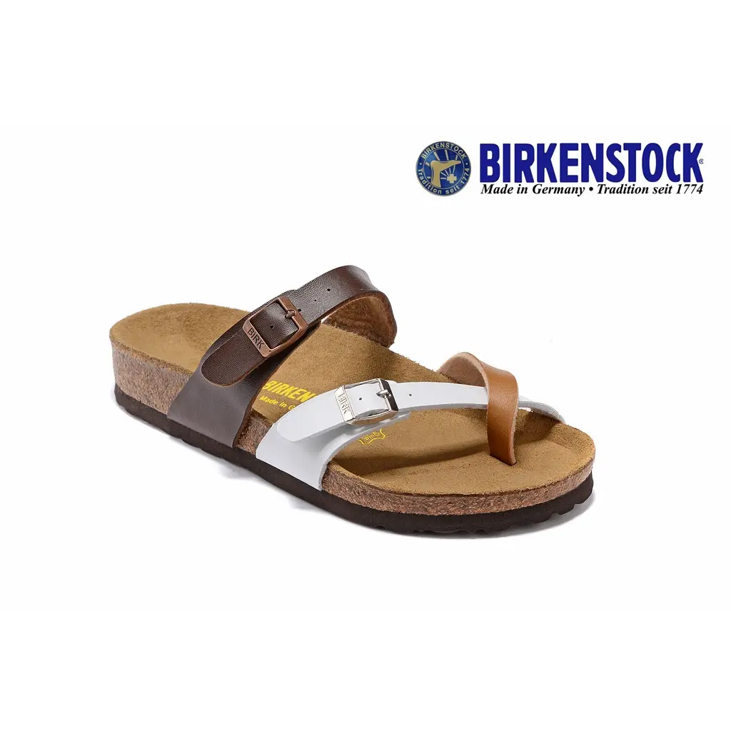 Birkenstocksss Mayari Men's/Women's Classic Cork Colorblock Slipper Sandals