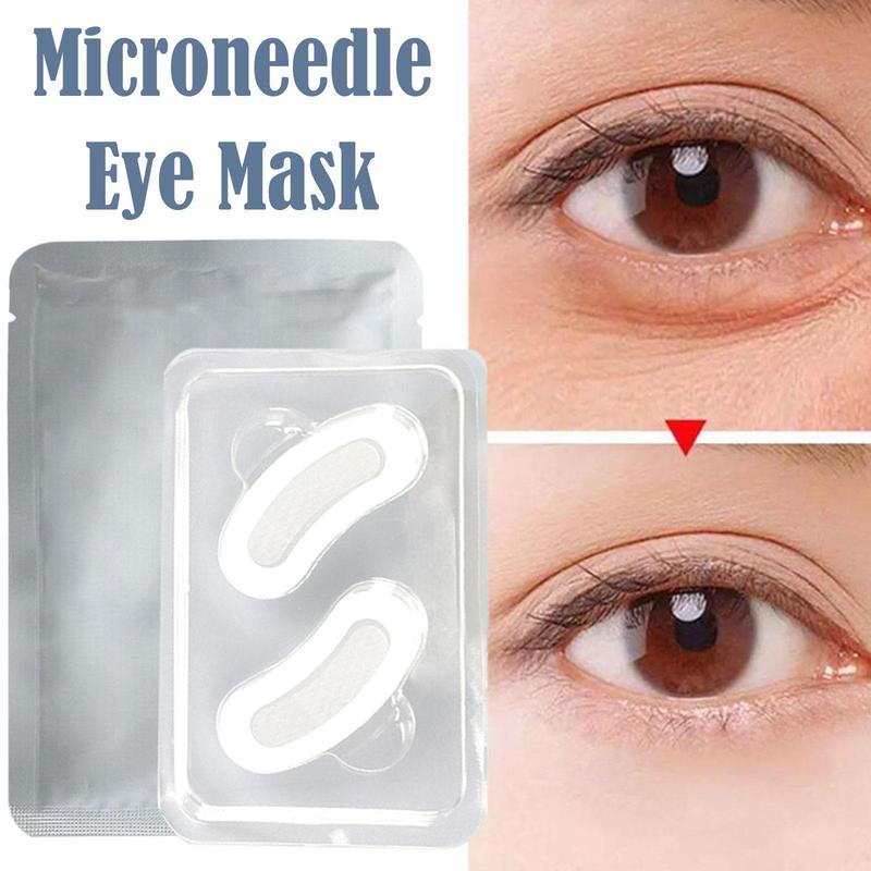 Product Introduction of Nanosoluble Hyaluronic Acid Microneedle Eye Mask Patch Dark Circles Lines to Reduce Fine D3J4 41