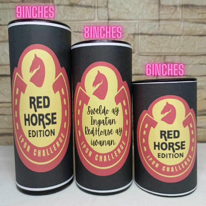 Alkansya REDHORSE Edition 9inches - TikTok Shop Philippines