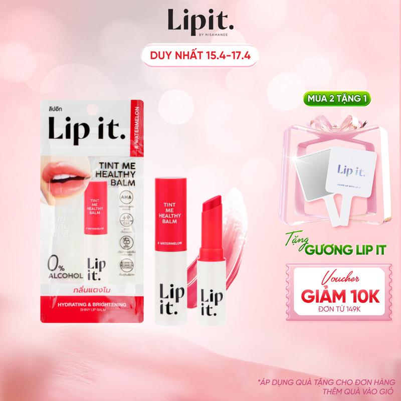 Son Dưỡng Môi Có Màu Dưỡng Ẩm, Hỗ Trợ Làm Mềm Môi Lip It Tint Me Healthy Balm 3g