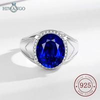 Gambar HIWANGO Cincin Pria Zirkon AAAAA Perak 925 Safir Fashion - Perak, Dapat disesuaikan dari HIWANGO Kab. Gresik 3 Tokopedia