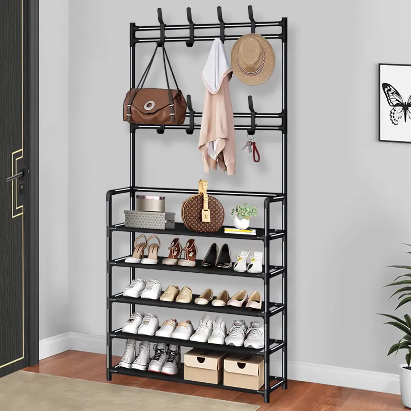 [Giá Sốc] Kệ Giày 4 Tầng Inox Nội Địa Trung Kích Thước 60x27x153cm 0