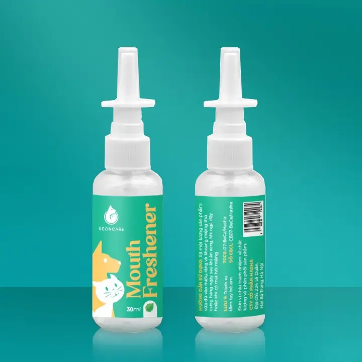 Xịt Vệ Sinh Răng Miệng Chó Mèo BeonCare. Khử Mùi Hôi Miệng, Diệt Khuẩn, An Toàn Khi Nuốt. Chai 30ml 4